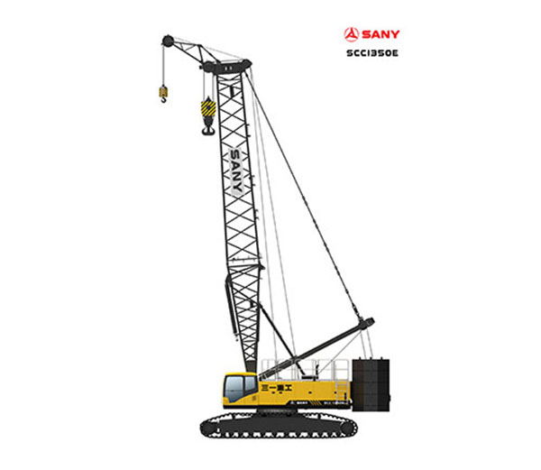SANY SCC1350E 140 ton   Crawler Crane