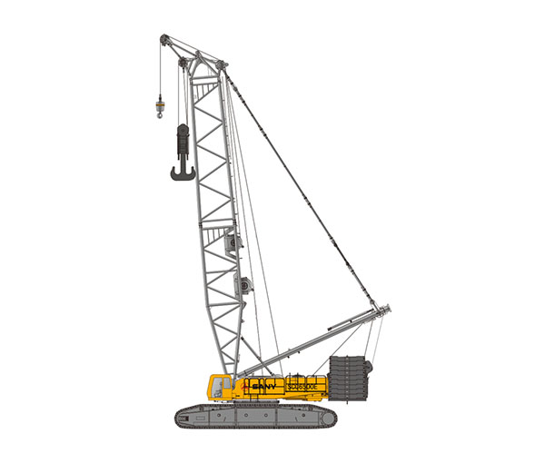 SANY SCC6500A 650 ton   Crawler Crane