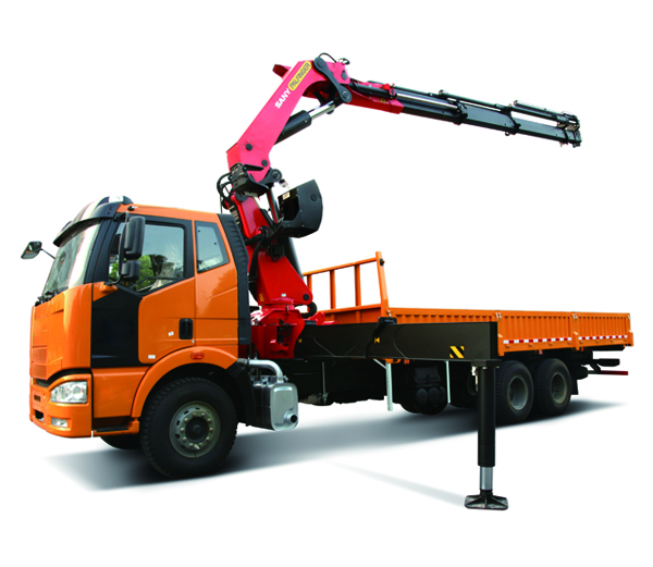 SANY SPK36080/SINOTRUCK chassis 8.5 Ton Knuckle Boom Crane  Truck Mounted Crane