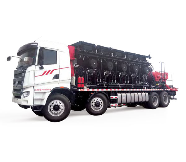 SANY Model-2500 (5-shot) Distributed Power Hydraulic Transmission Fracturing Truck  Cementing&Fracturing Equipment