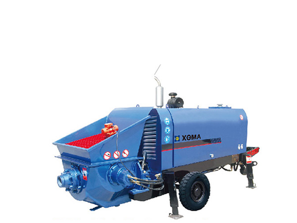 XGMA HBT and DHBT series (small and medium) Large Aggregate Concrete Pump