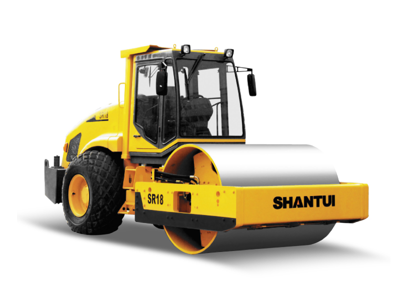Shantui SR18/SR19P Full-Hydraulic Single-Drum Vibratory Road Roller