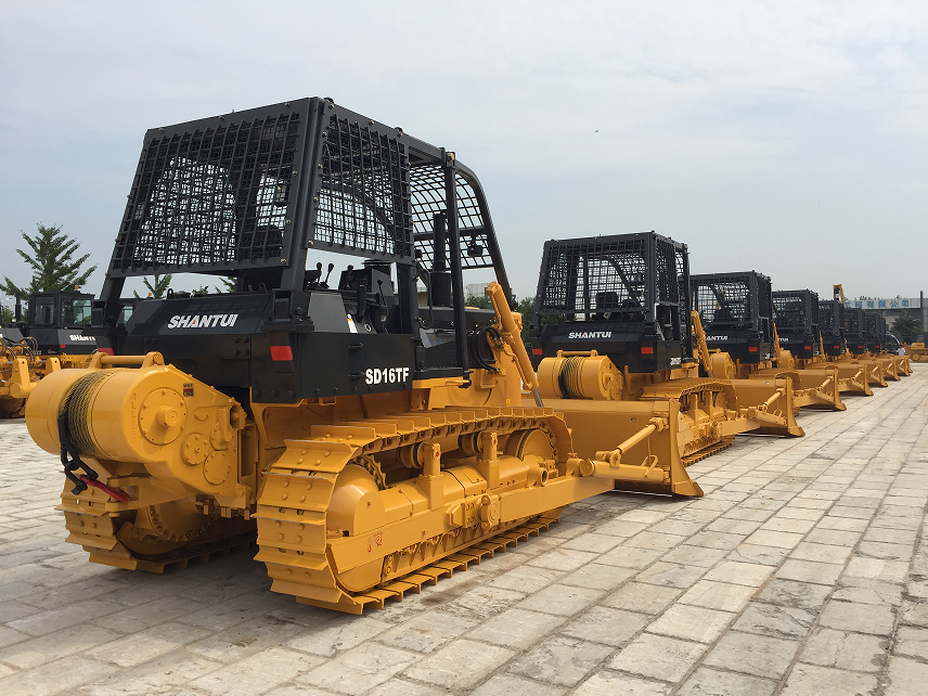 Shantui 160 Horsepower Bulldozer Realizes Batch Sales in Western African Market