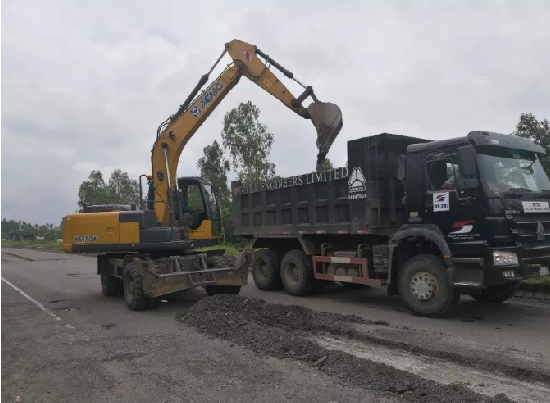 Belt and Road: XCMG Excavators Assist Infrastructure Construction in Bangladesh