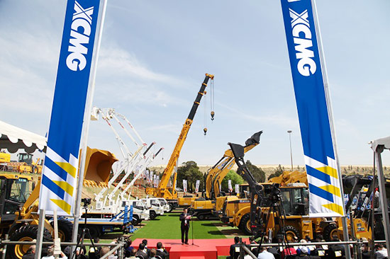 XCMG Presents Impressive Lineup on bauma Conexpo Africa 2015