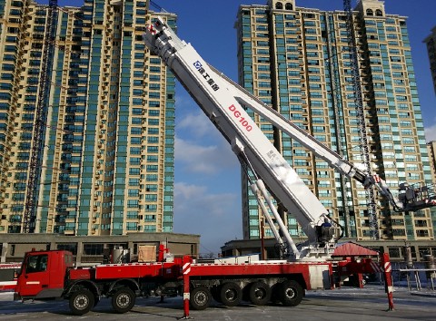 Major Breakthroughs of XCMG Large Elevating Platform Fire Truck