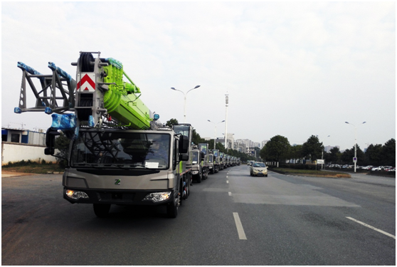 29 ZOOMLION Truck Cranes Delivered to Kuwait
