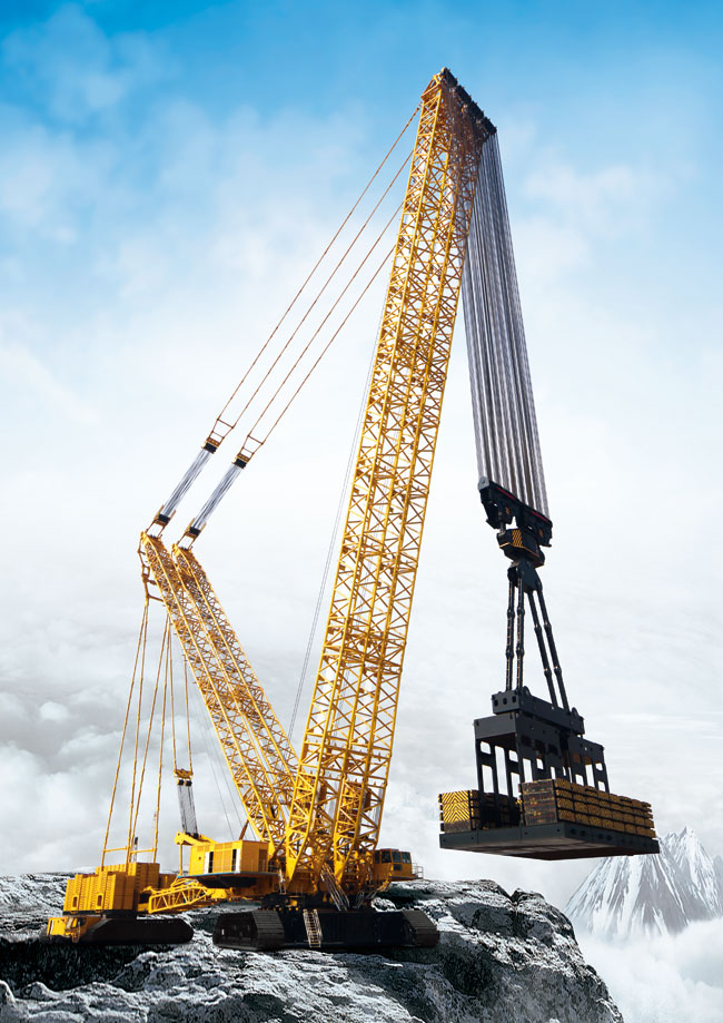 World NO. 1 – XCMG XGC88000 Crawler Crane