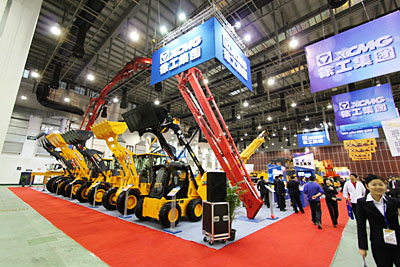  XCMG successfully exhibited in China (Xiamen) International Construction Machinery & Building Material Machinery Exhibition