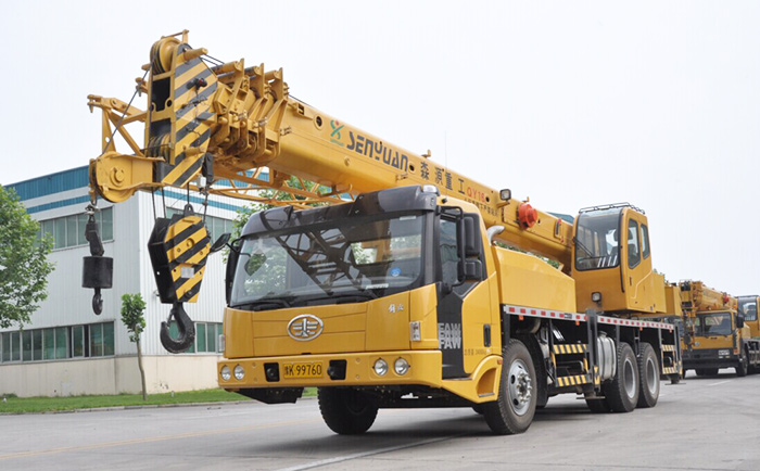 SHENGYUAN 16 tons truck crane