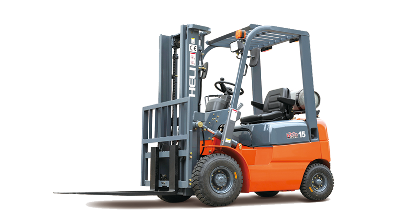 HELI 1-1.8t Diesel / Gasoline / LPG Counterbalanced Forklift Trucks Engine Forklift