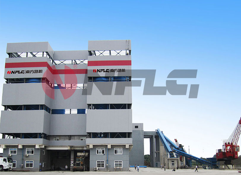 NANFANGLUJI HLS series commercial concrete mixing plant