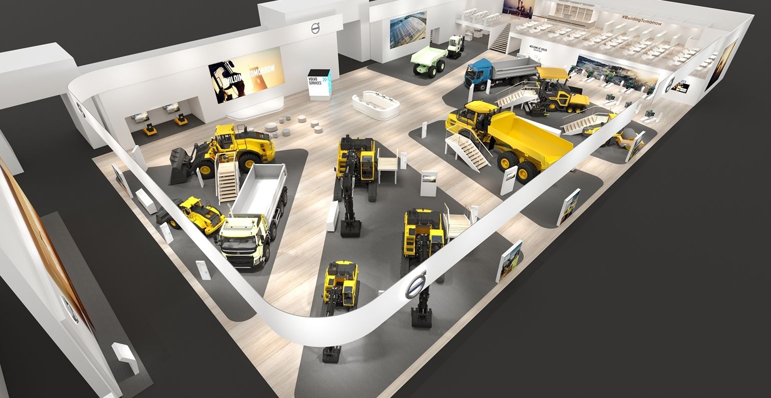 Volvo Looks to the Electric Future at bauma 2019